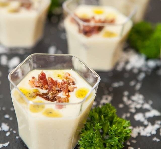 Catering suppe glas